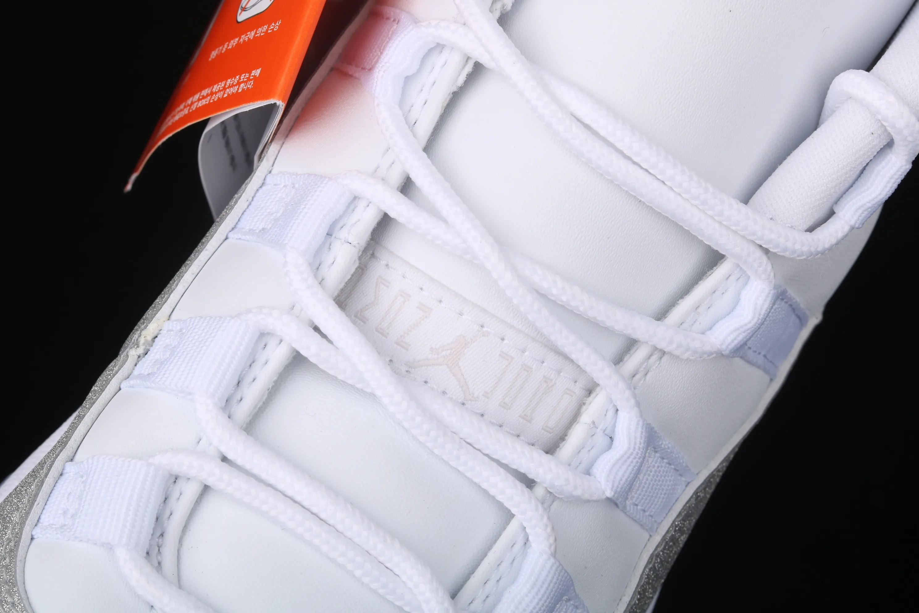 All categories Air Jordan Jordan series basketball shoes Air Jordan 11 Air Jordan 11 Metallic Silver AJ11 Joe 11 Swarovski Starry AR0715-100